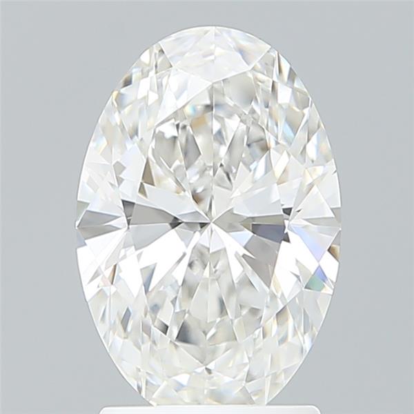 2.09 ct. oval Lab Grown Diamond front image