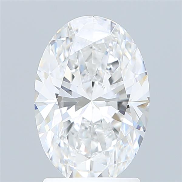 2.10 ct. oval Lab Grown Diamond front image