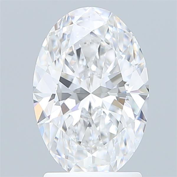 2.10 ct. oval Lab Grown Diamond front image