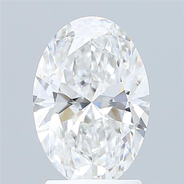 2.10 ct. oval Lab Grown Diamond front image