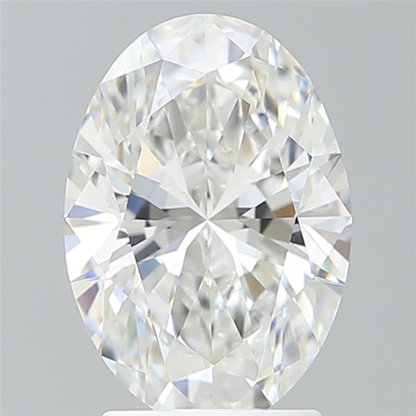 2.58 ct. oval Lab Grown Diamond front image