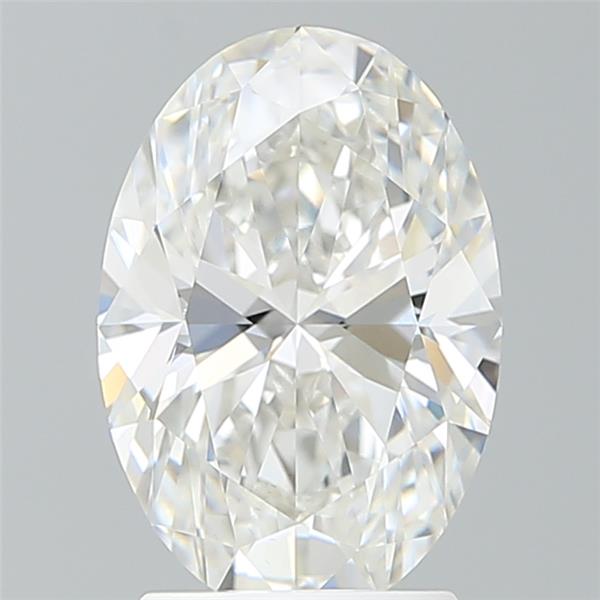 2.58 ct. oval Lab Grown Diamond front image