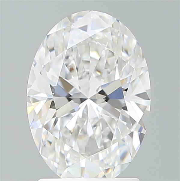 2.10 ct. oval Lab Grown Diamond front image