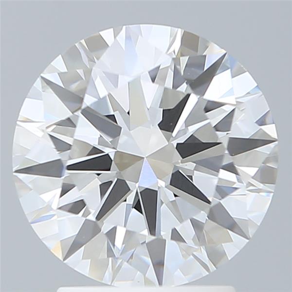 2.60 ct. round Lab Grown Diamond front image