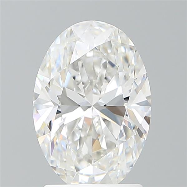 2.07 ct. oval Lab Grown Diamond front image