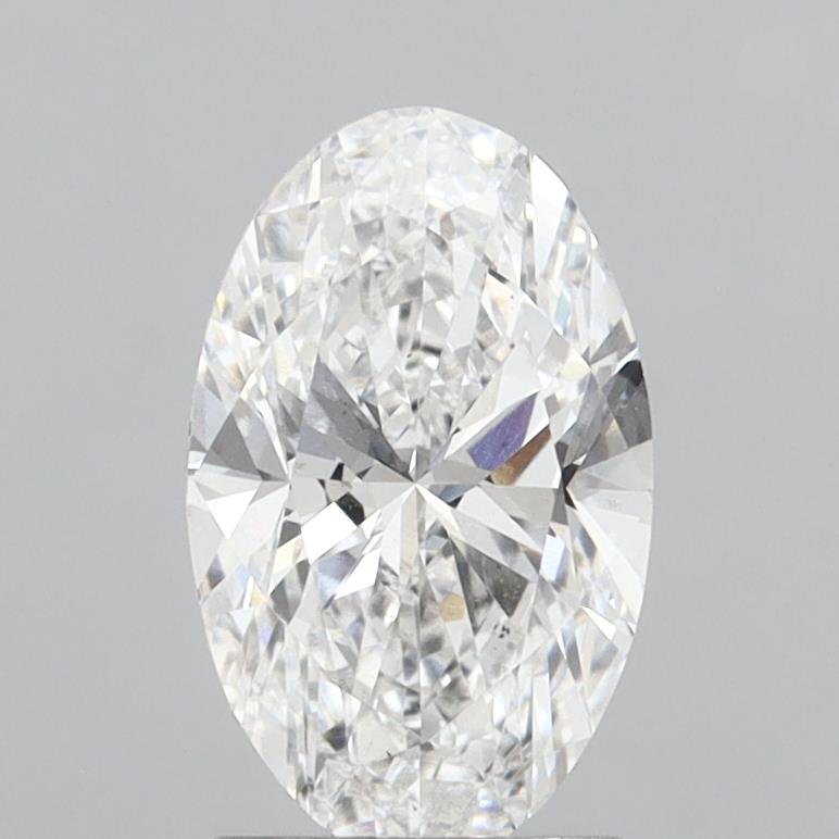 2.20 ct. oval Lab Grown Diamond front image