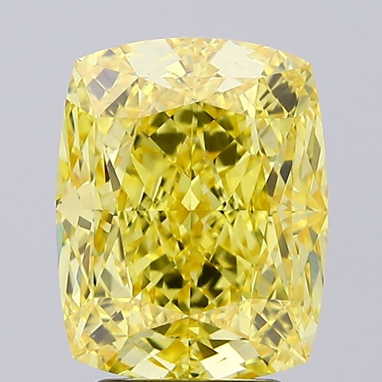 4.42 ct. cushion Lab Grown Diamond front image