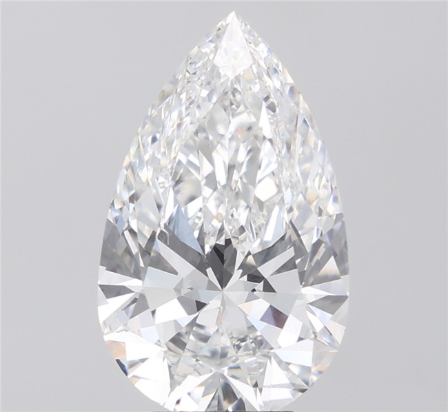 7.05 ct. pear Lab Grown Diamond front image