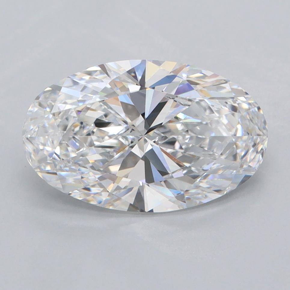 2.02 ct. oval Lab Grown Diamond front image