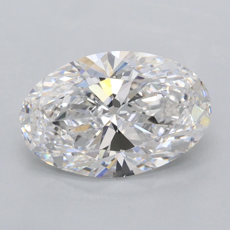 2.06 ct. oval Lab Grown Diamond front image