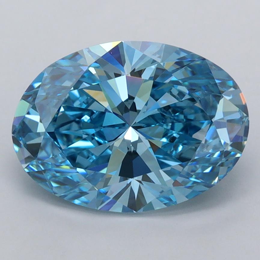 2.53 ct. oval Lab Grown Diamond front image