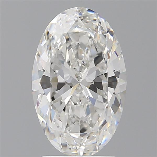 2.56 ct. oval Lab Grown Diamond front image