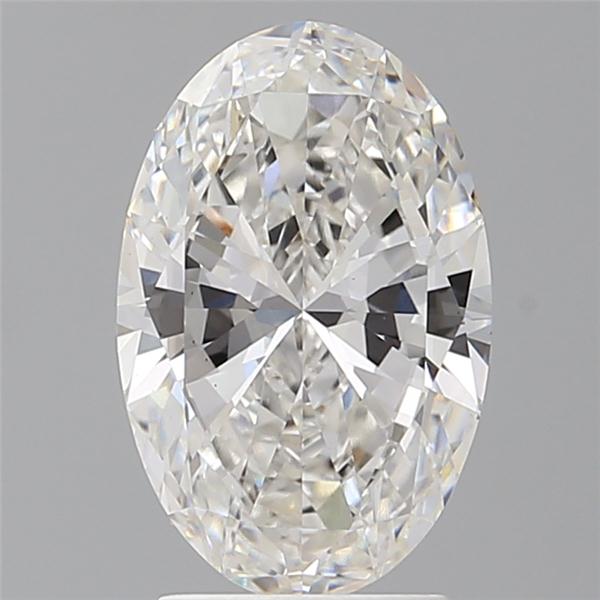 2.57 ct. oval Lab Grown Diamond front image