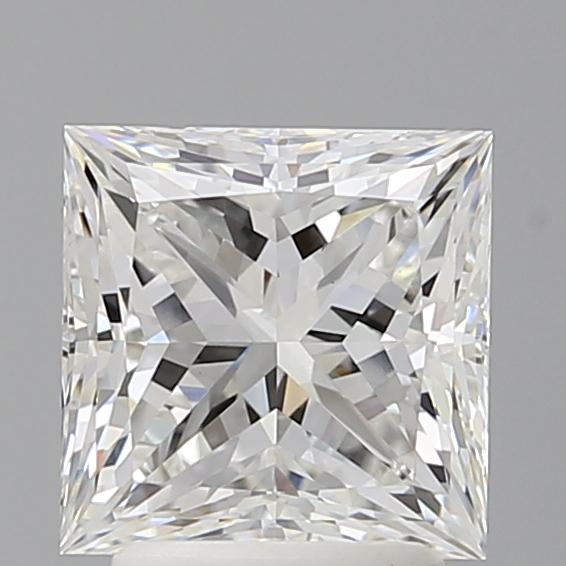 2.56 ct. princess Lab Grown Diamond front image