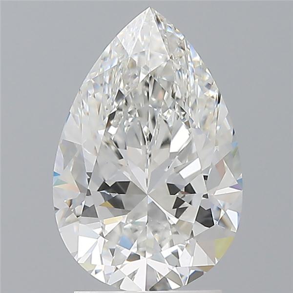 2.54 ct. pear Lab Grown Diamond front image
