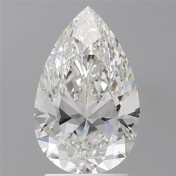 2.50 ct. pear Lab Grown Diamond front image
