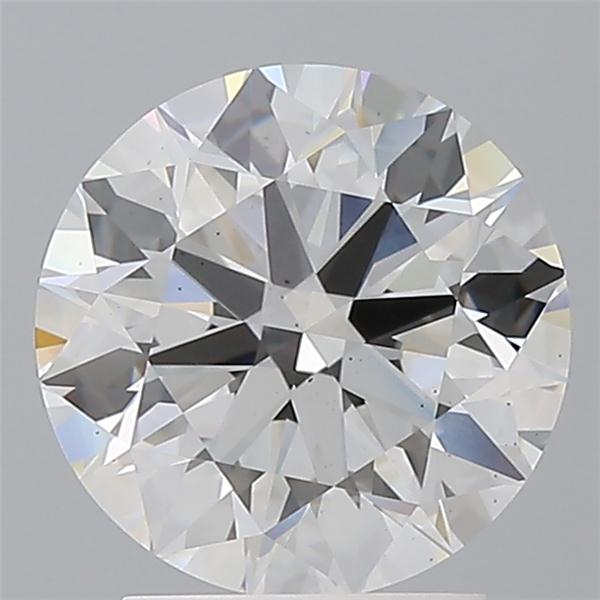 2.56 ct. round Lab Grown Diamond front image
