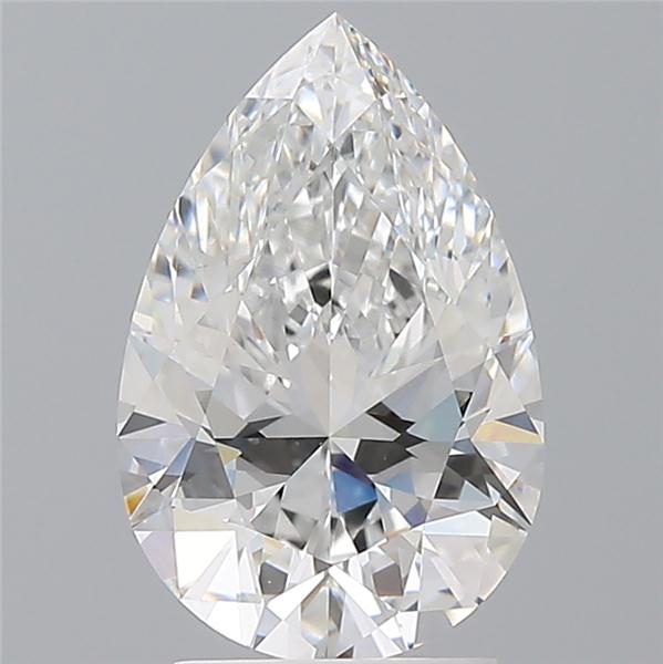 2.60 ct. pear Lab Grown Diamond front image