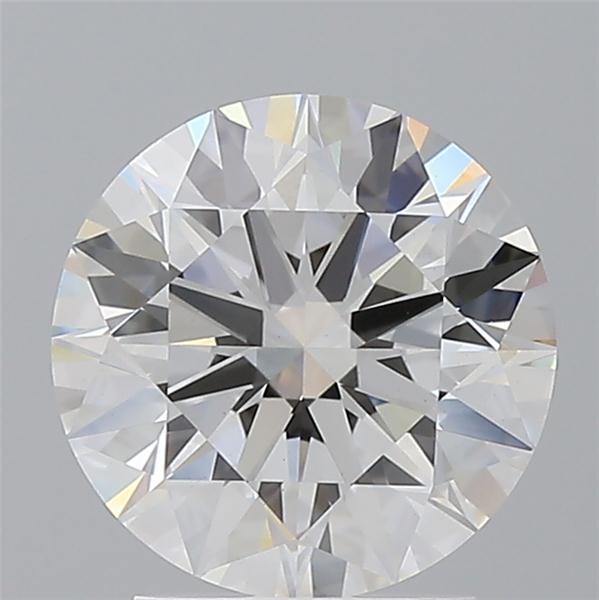 2.56 ct. round Lab Grown Diamond front image