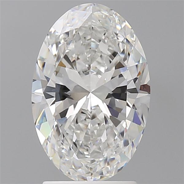 2.58 ct. oval Lab Grown Diamond front image