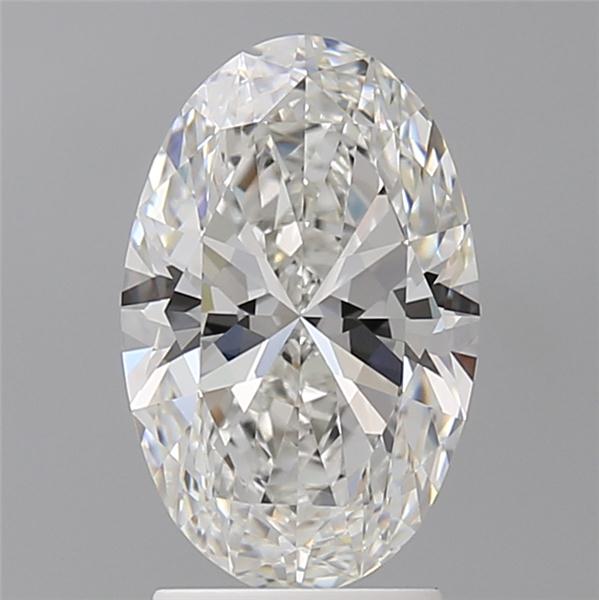 2.51 ct. oval Lab Grown Diamond front image