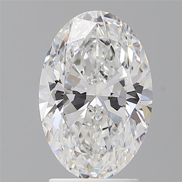 2.57 ct. oval Lab Grown Diamond front image
