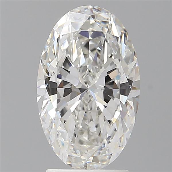 2.57 ct. oval Lab Grown Diamond front image