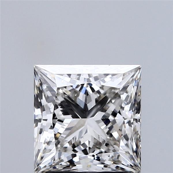 2.09 ct. princess Lab Grown Diamond front image