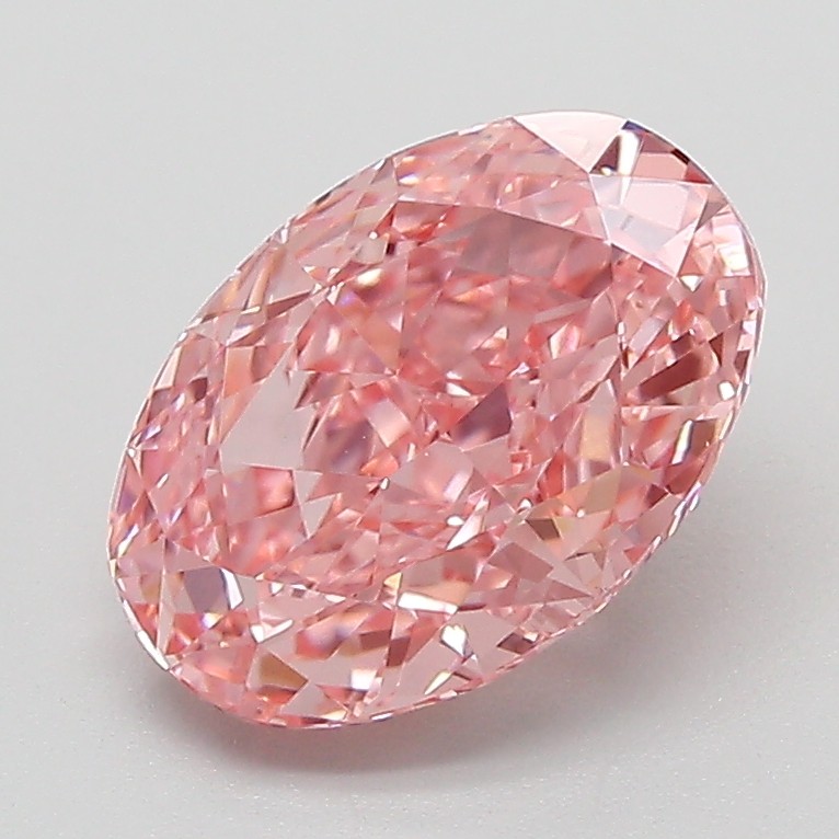 2.10 ct. oval Lab Grown Diamond front image
