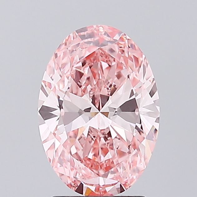 2.02 ct. oval Lab Grown Diamond front image