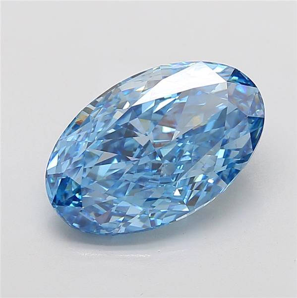 8.04 ct. oval Lab Grown Diamond front image