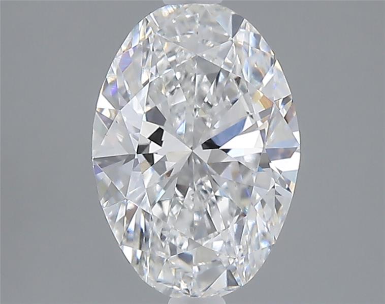 2.08 ct. oval Lab Grown Diamond front image