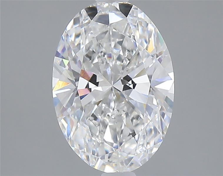 2.09 ct. oval Lab Grown Diamond front image