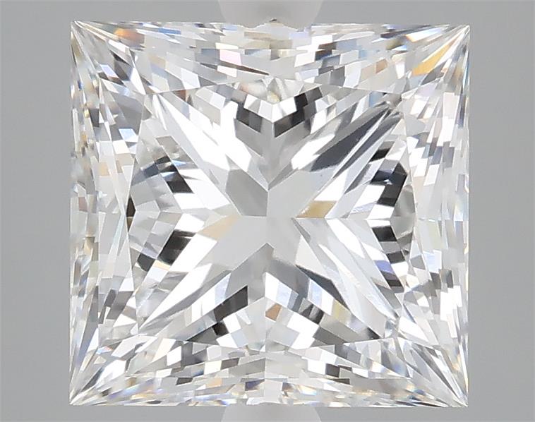 4.02 ct. princess Lab Grown Diamond front image