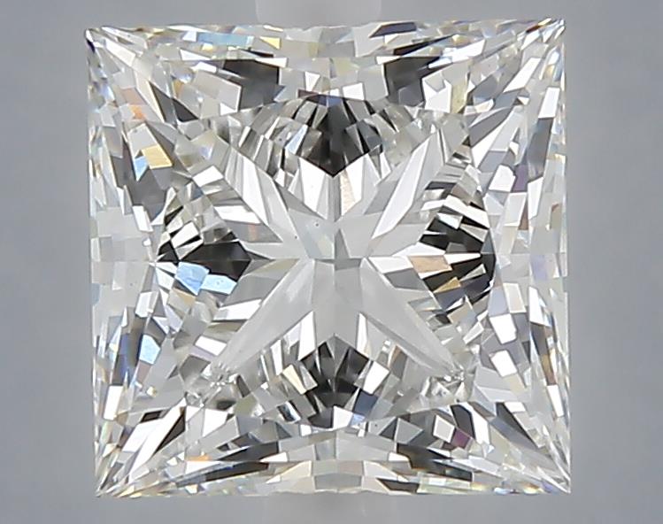 3.10 ct. princess Lab Grown Diamond front image