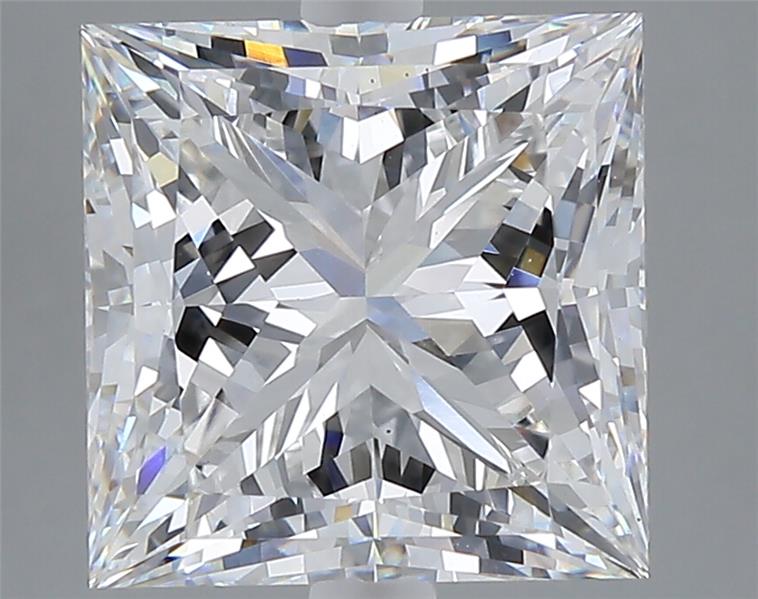 5.24 ct. princess Lab Grown Diamond front image