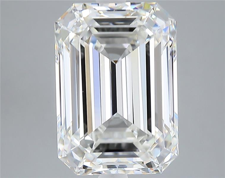 6.06 ct. emerald Lab Grown Diamond front image