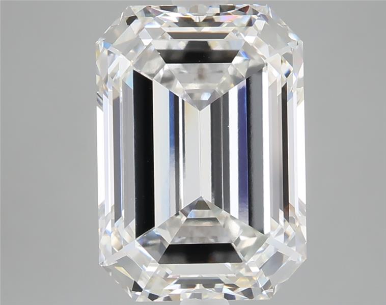 5.04 ct. emerald Lab Grown Diamond front image