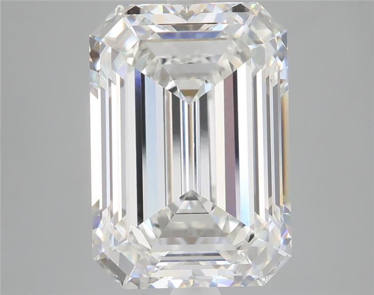 6.10 ct. emerald Lab Grown Diamond front image