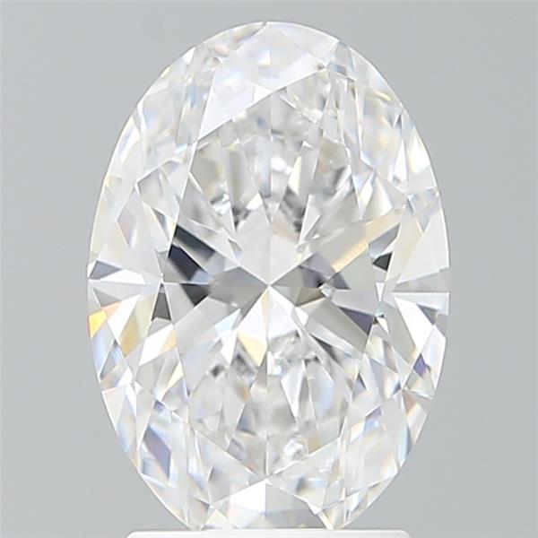 2.53 ct. oval Lab Grown Diamond front image