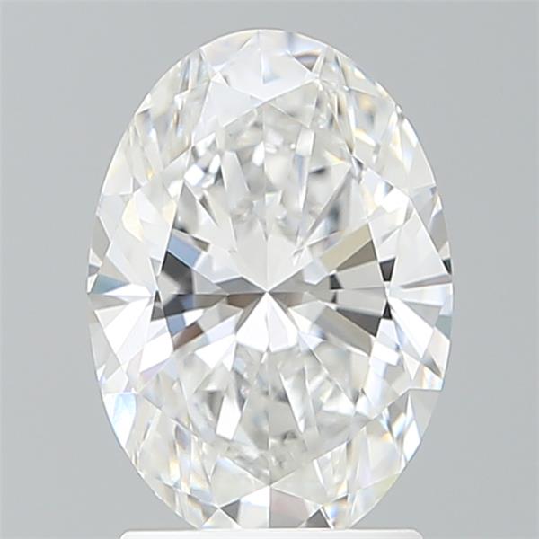 2.09 ct. oval Lab Grown Diamond front image