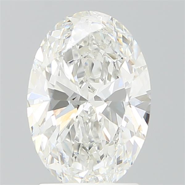 2.07 ct. oval Lab Grown Diamond front image