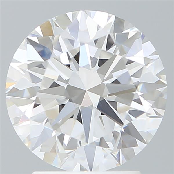 2.70 ct. round Lab Grown Diamond front image