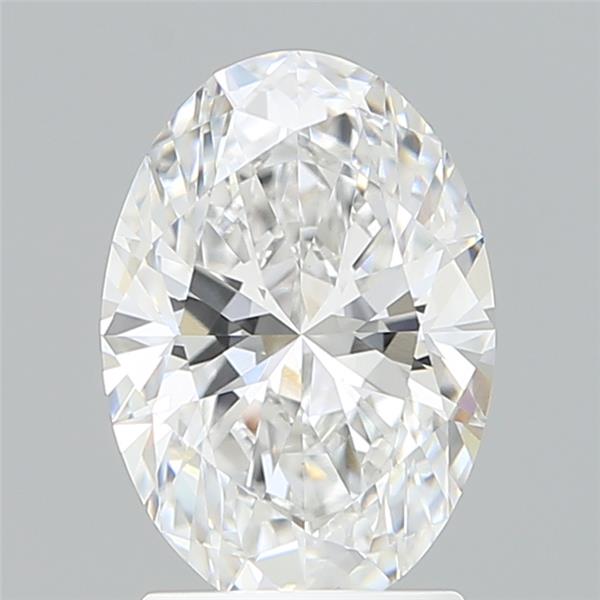 2.10 ct. oval Lab Grown Diamond front image