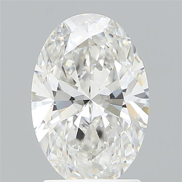 2.10 ct. oval Lab Grown Diamond front image