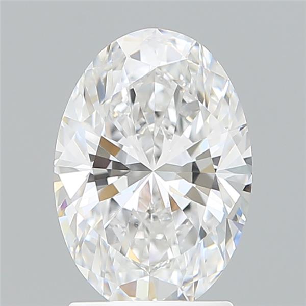 2.10 ct. oval Lab Grown Diamond front image