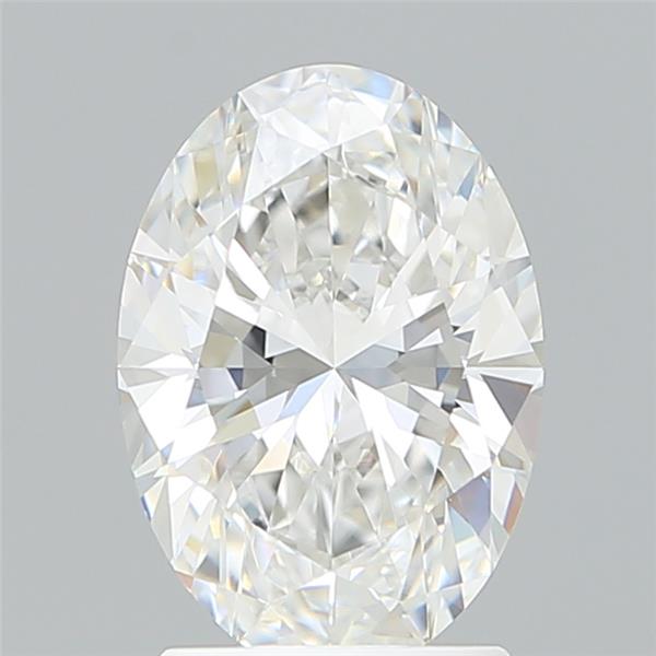 2.10 ct. oval Lab Grown Diamond front image
