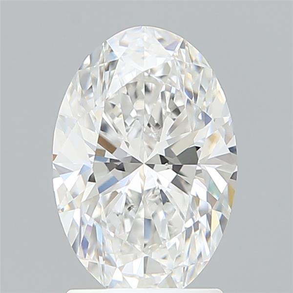 2.06 ct. oval Lab Grown Diamond front image