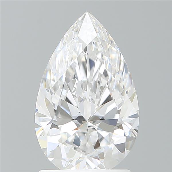 1.75 ct. pear Lab Grown Diamond front image