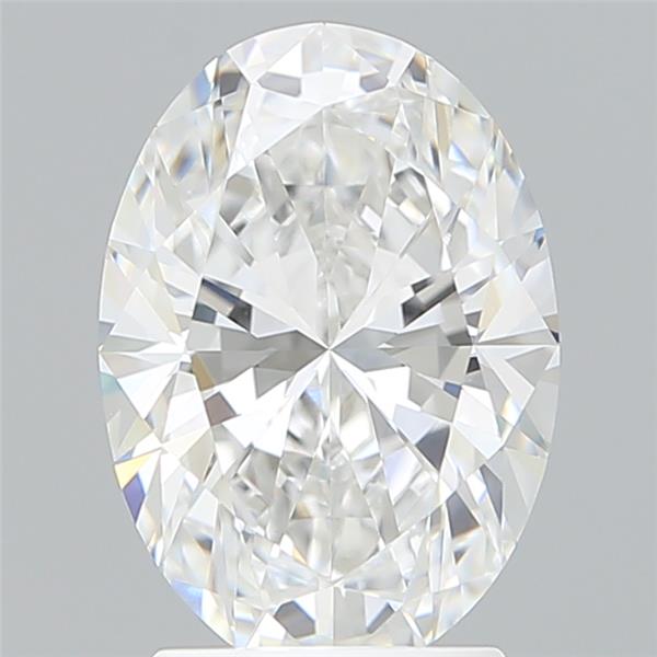 2.59 ct. oval Lab Grown Diamond front image